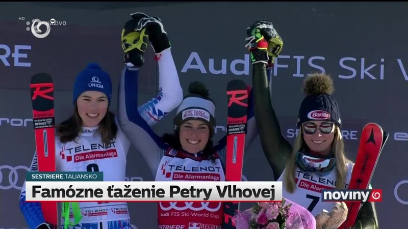 Famózne ťaženie Petry Vlhovej