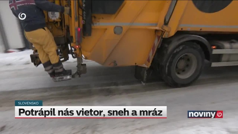 Potrápil nás vietor, sneh a mráz