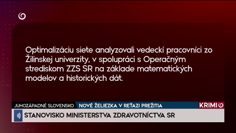 NOVÉ ŽELIEZKA V REŤAZI PREŽITIA