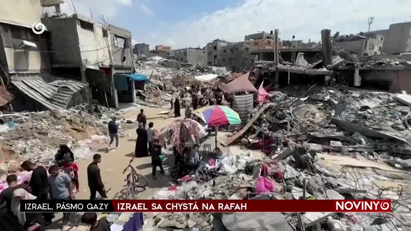 IZRAEL SA CHYSTÁ NA RAFAH