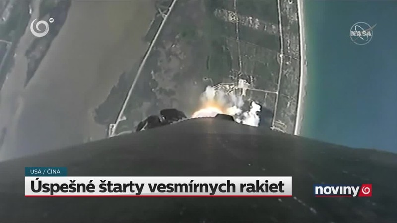 Úspešné štarty vesmírnych rakiet