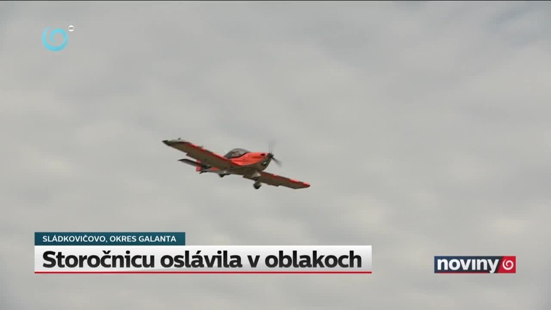 Storočnicu oslávila v oblakoch