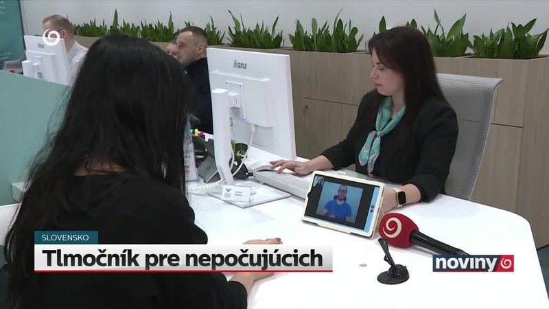 Tlmočník pre nepočujúcich