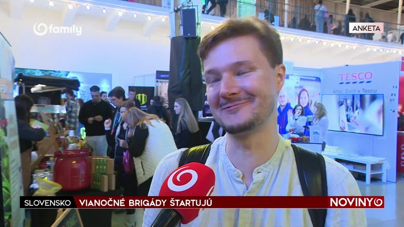 VIANOČNÉ BRIGÁDY ŠTARTUJÚ