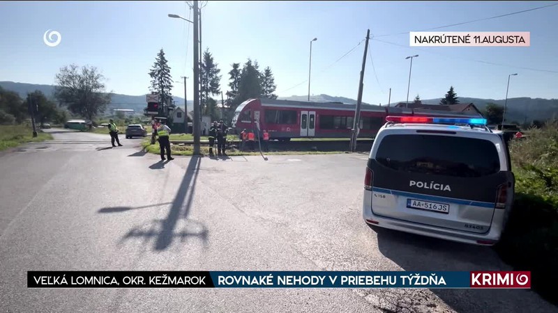 ROVNAKÉ NEHODY V PRIEBEHU TÝŽDŇA