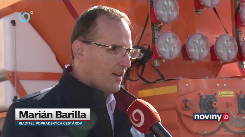 Sneh, mráz i cestári