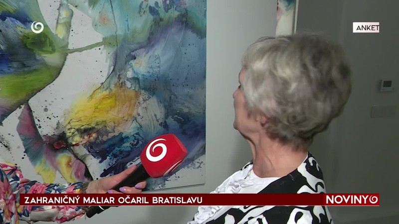 ZAHRANIČNÝ MALIAR OČARIL BRATISLAVU