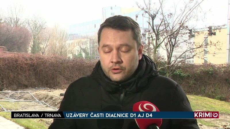 UZÁVERY ČASTI DIAĽNICE D1 AJ D4