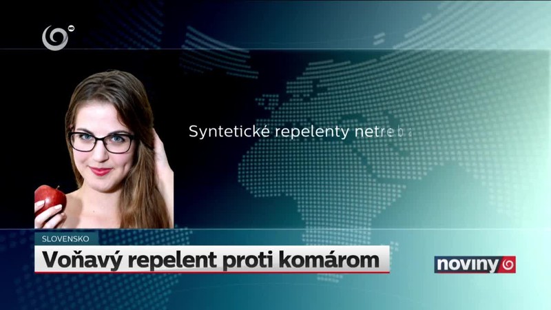 Voňavý repelent proti komárom