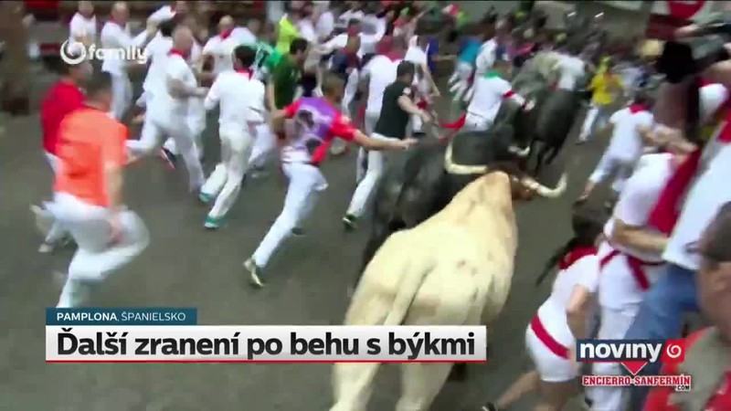 Ďalší zranení po behu s býkmi