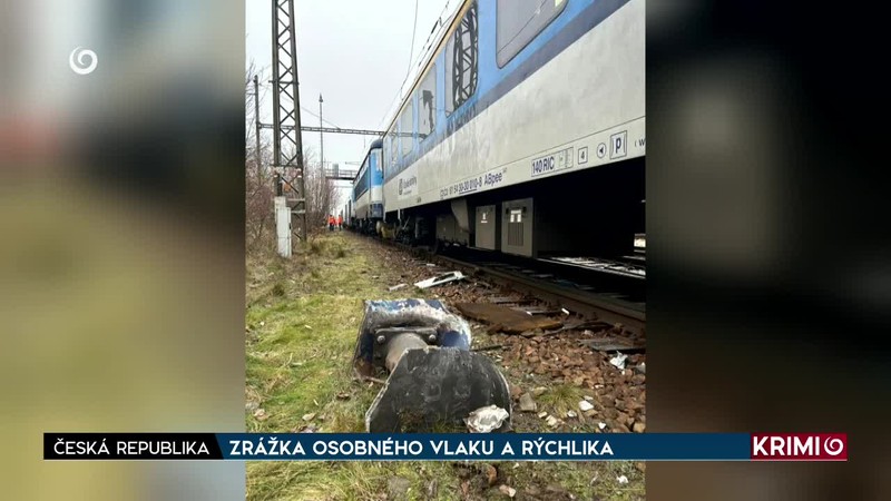 ZRÁŽKA OSOBNÉHO VLAKU A RÝCHLIKA