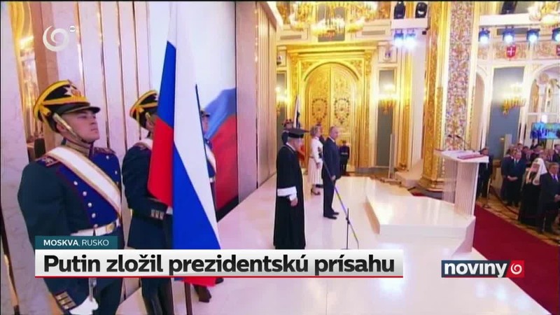 Putin zložil prezidentskú prísahu