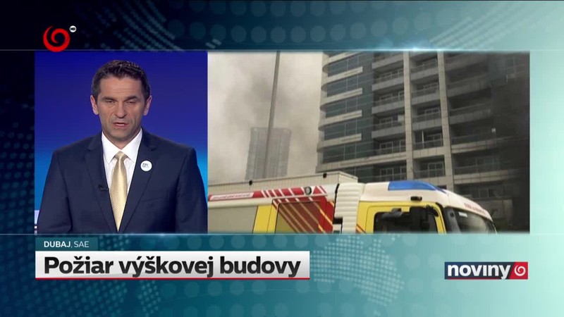 Požiar výškovej budovy