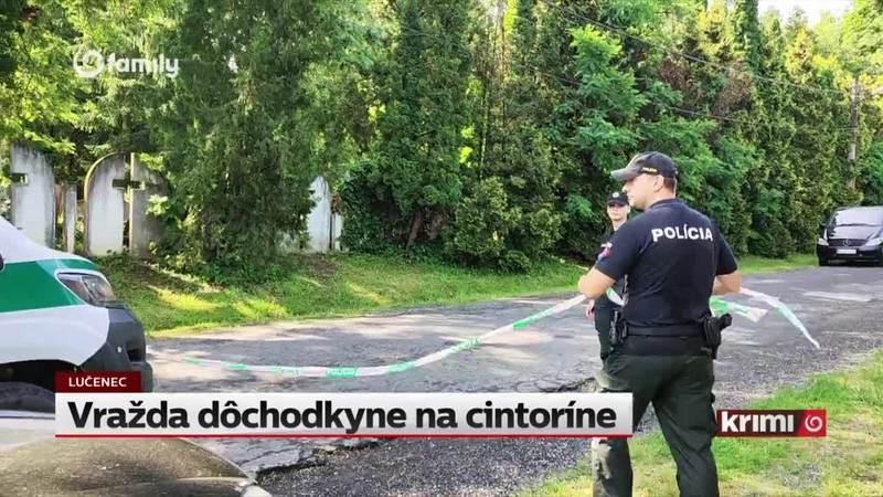 Vražda dôchodkyne na cintoríne