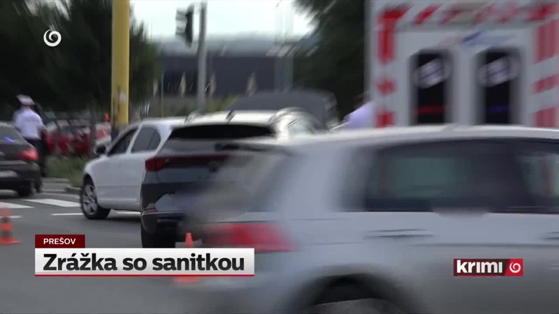 Zrážka so sanitkou