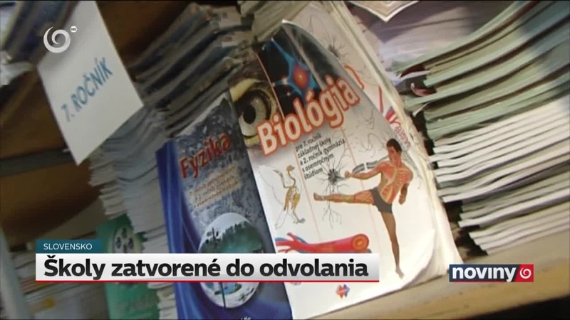 Školy zatvorené do odvolania