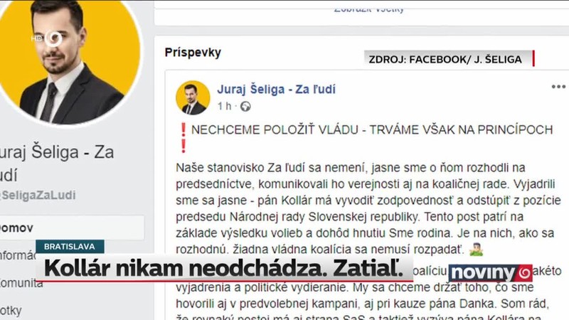 Kollár nikam neodchádza. Zatiaľ.