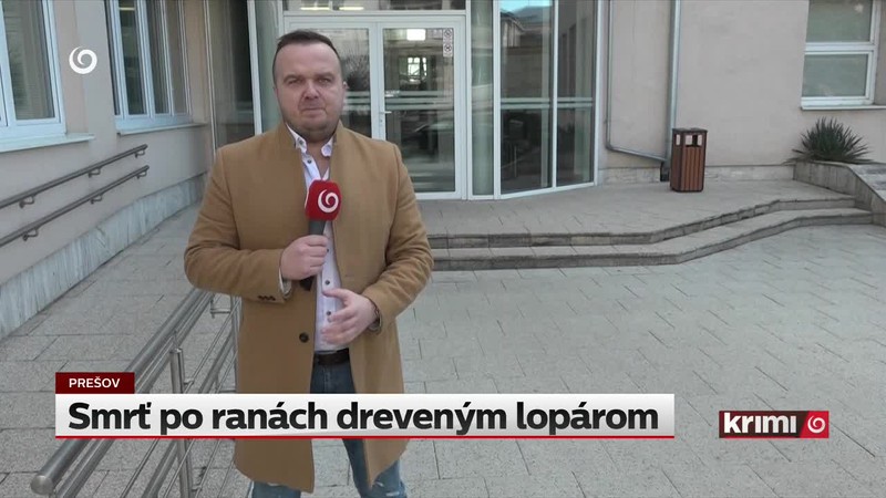 Smrť po ranách dreveným lopárom