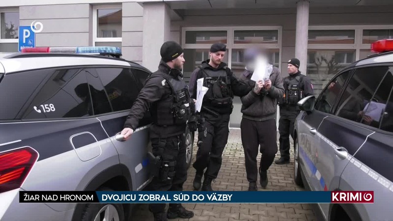 DVOJICU ZOBRAL SÚD DO VÄZBY