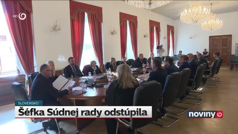 Šéfka Súdnej rady odstúpila
