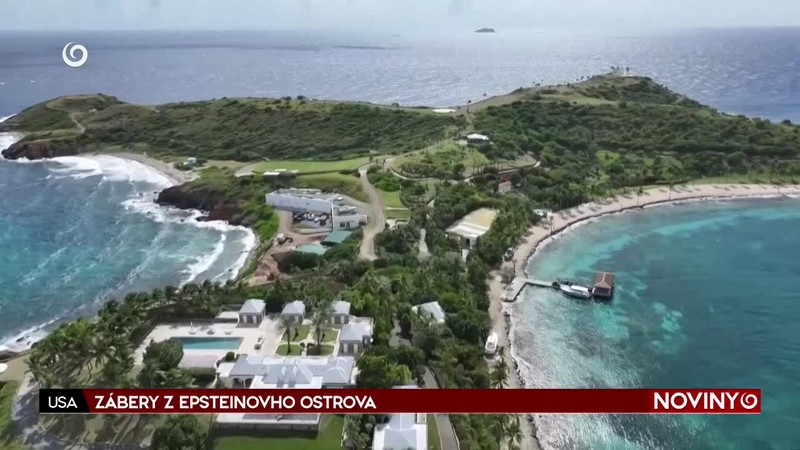 ZÁBERY Z EPSTEINOVHO OSTROVA