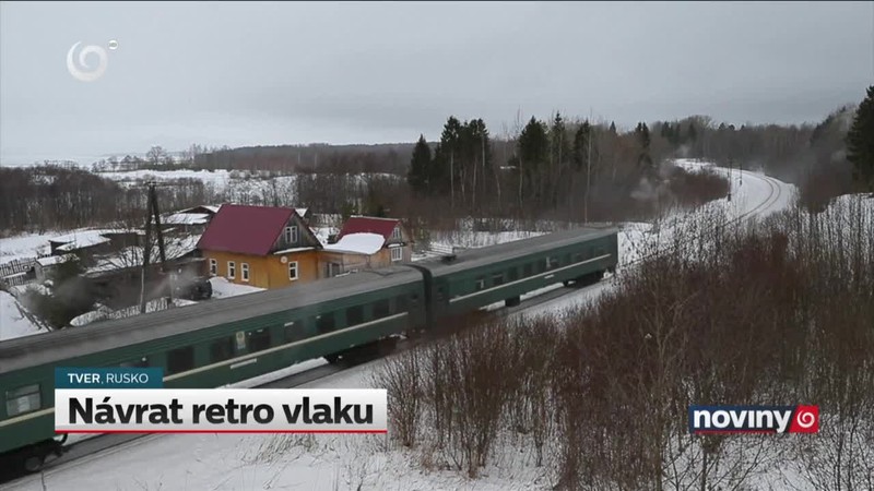 Návrat retro vlaku