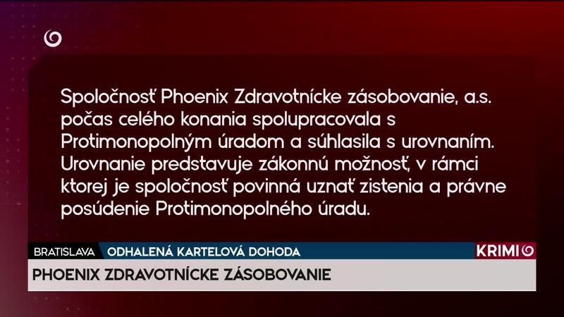 ODHALENÁ KARTELOVÁ DOHODA