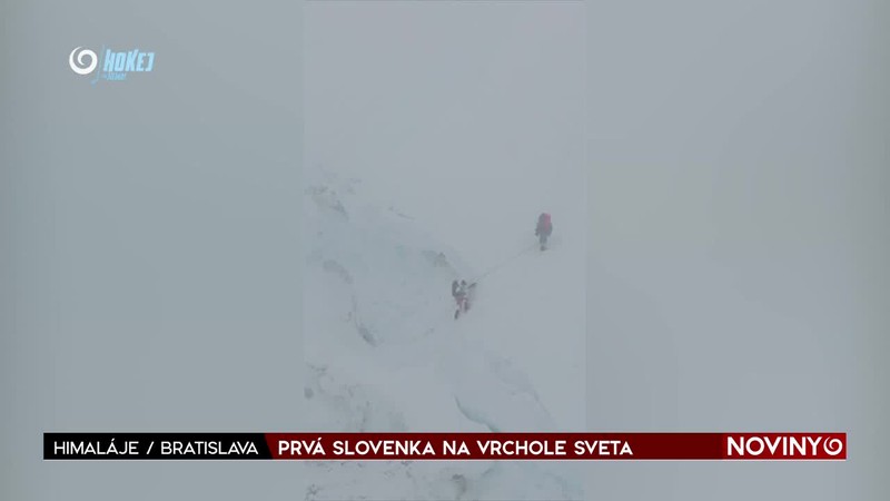 PRVÁ SLOVENKA NA VRCHOLE SVETA