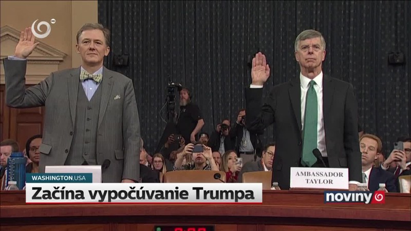 Začína vypočúvanie Trumpa