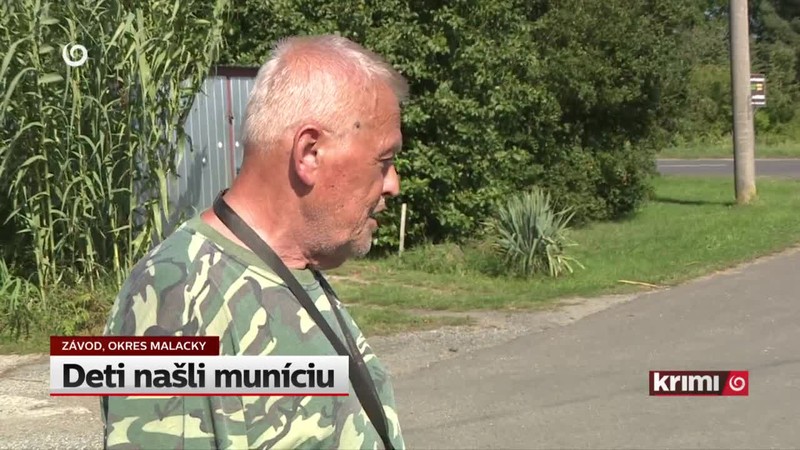 Deti našli muníciu