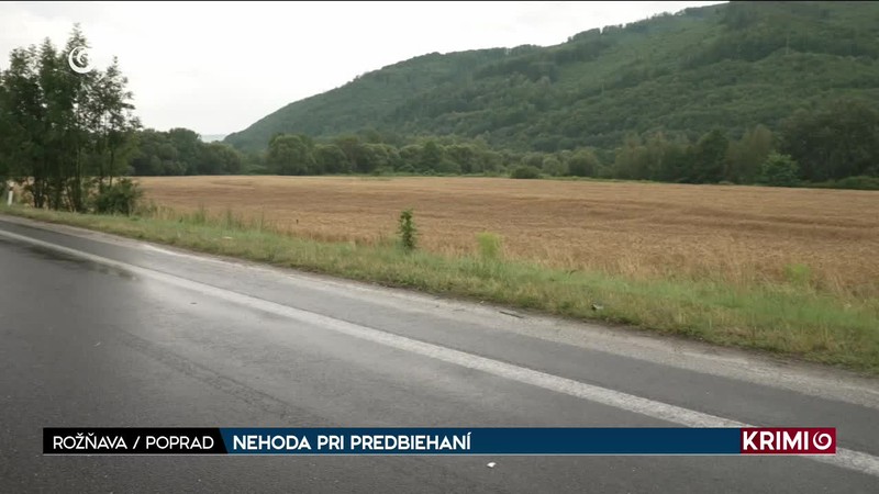 NEHODA PRI PREDBIEHANÍ