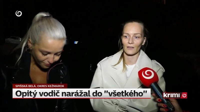 Opitý vodič narážal do "všetkého"