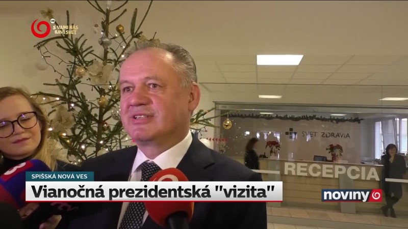 Vianočná prezidentská "vizita"