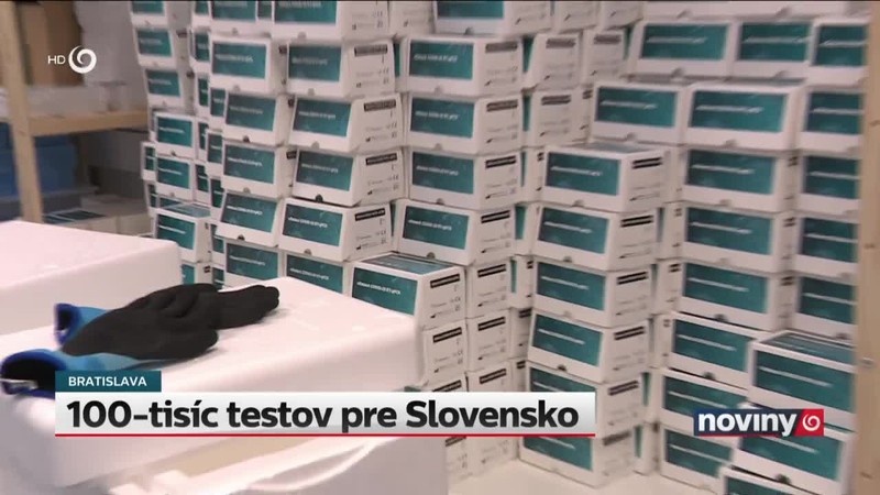 100-tisíc testov pre Slovensko
