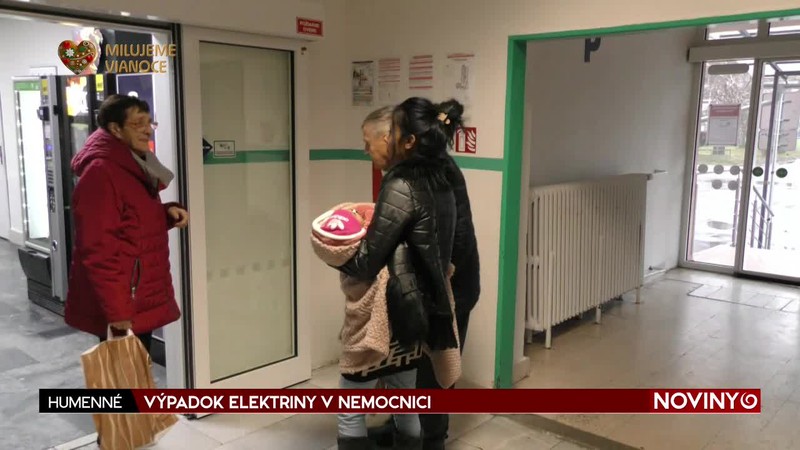 VÝPADOK ELEKTRINY V NEMOCNICI