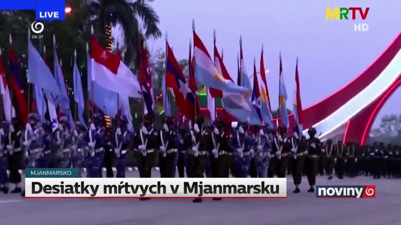Desiatky mŕtvych v Mjanmarsku