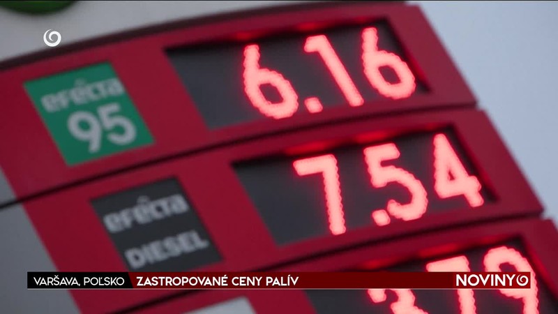 ZASTROPOVANÉ CENY PALÍV