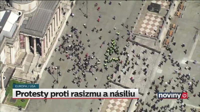 Protesty proti rasizmu a násiliu