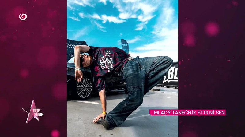 MLADÝ TANEČNÍK SI PLNÍ SEN