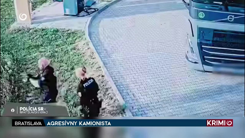 AGRESÍVNY KAMIONISTA