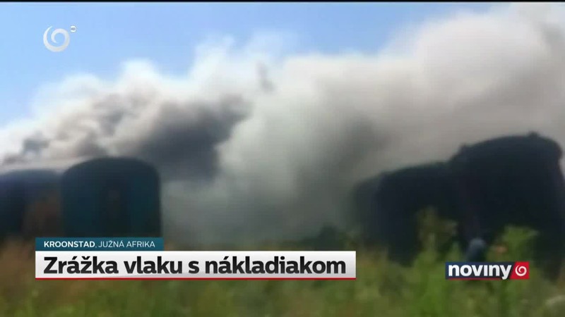 Zrážka vlaku s nákladiakom