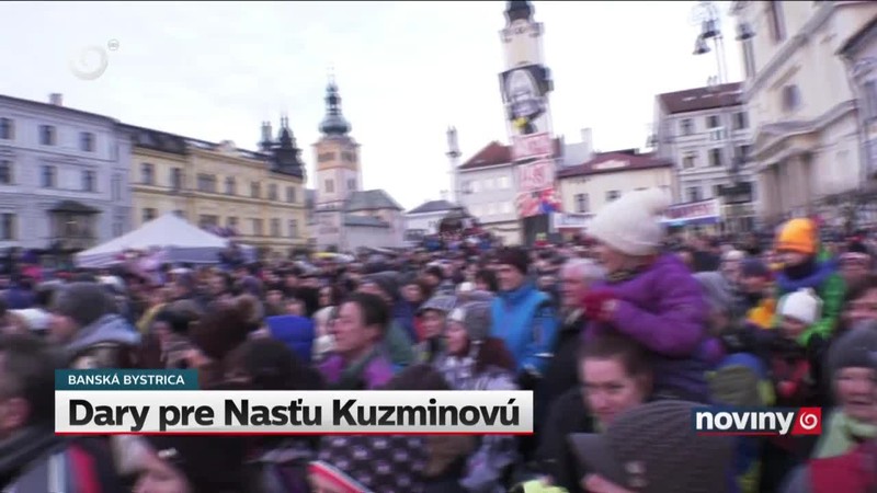 Dary pre Nasťu Kuzminovú