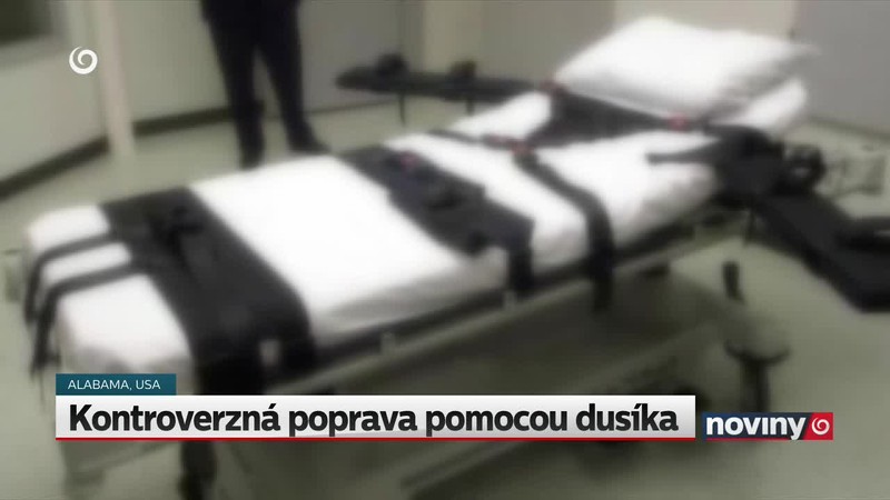 Kontroverzná poprava pomocou dusíka