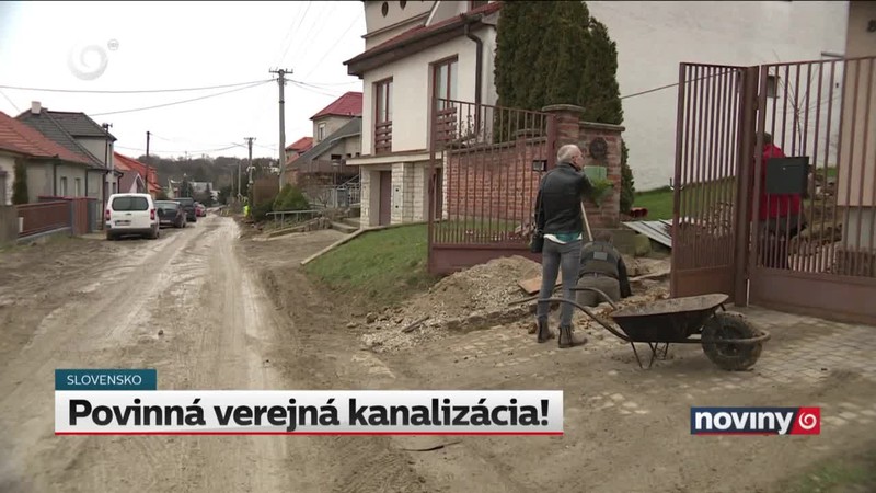 Povinná verejná kanalizácia!