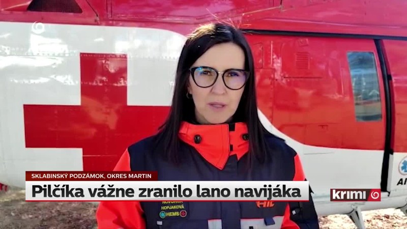 Pilčíka vážne zranilo lano navijáka