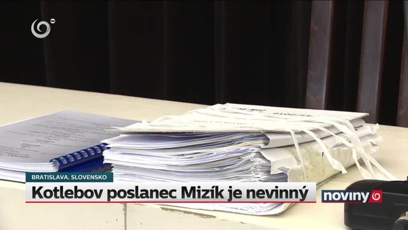 Kotlebov poslanec Mizík je nevinný
