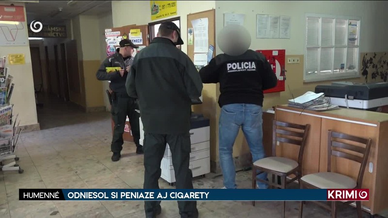 ODNIESOL SI PENIAZE AJ CIGARETY