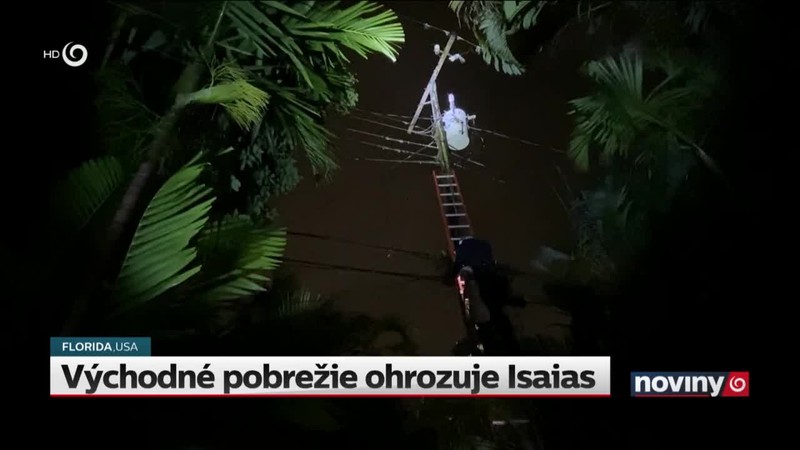 Východné pobrežie ohrozuje Isaias