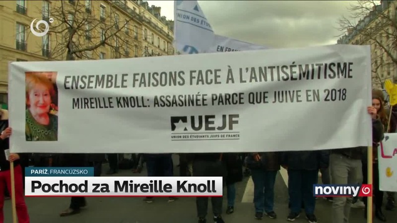 Pochod za Mireille Knoll