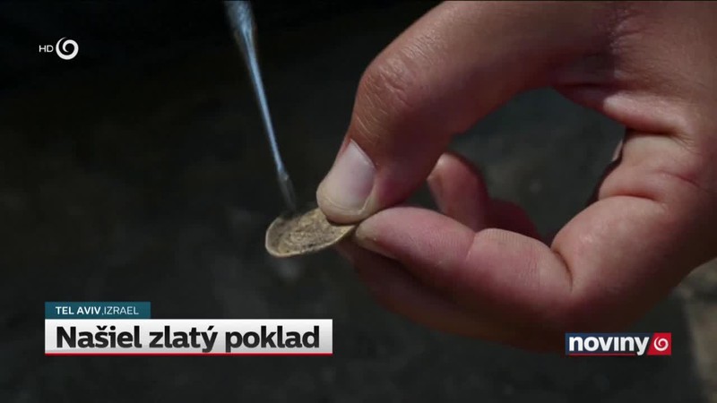 Našiel zlatý poklad